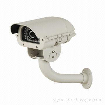 Weatherpoof IR Housing Camera, Built-in Fan, Heater and Lightning Protector, with Cable Management